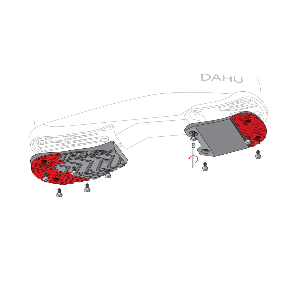 Dahu Boot Alpine ISO 5355 - Heel and Toe Strikes for Non-GripWalk Bindings - Image 3