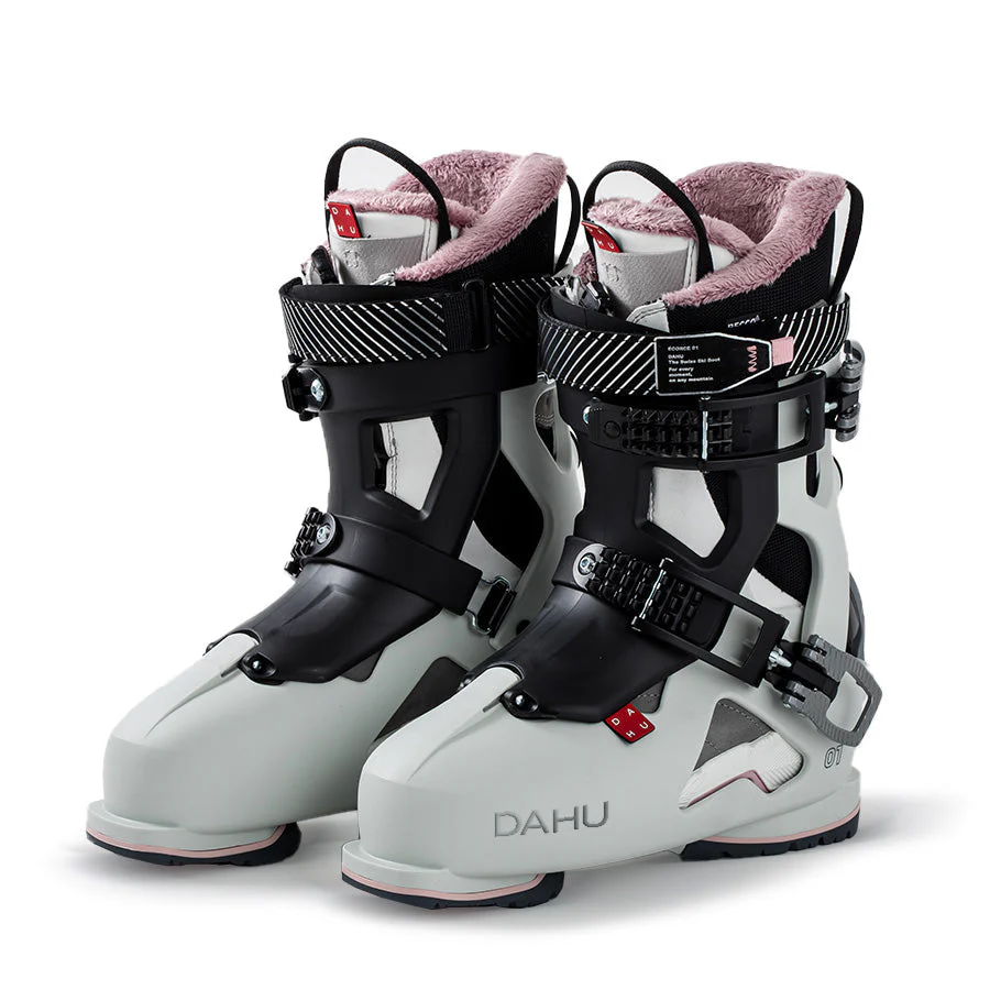 Women's Ecorce 01 - Light Grey - White - Pink - Image 3